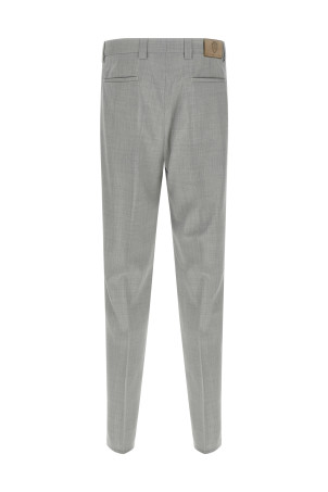 Mélange wool pants Gray