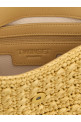 Raffia crossbody bag Beige