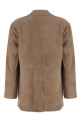 Suede blazer Beige