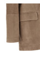 Suede blazer Beige