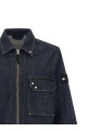 Джинсовая рубашка  Синяя STONE ISLAND L1S141200002S00J7VJ201