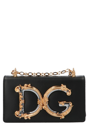 'DG Girl' mini crossbody bag Black