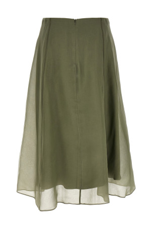 'Circle' skirt Green