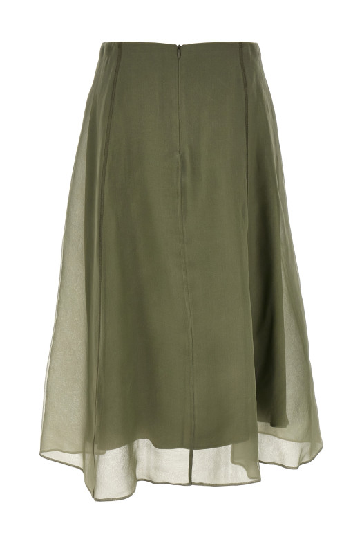 'Circle' skirt Green