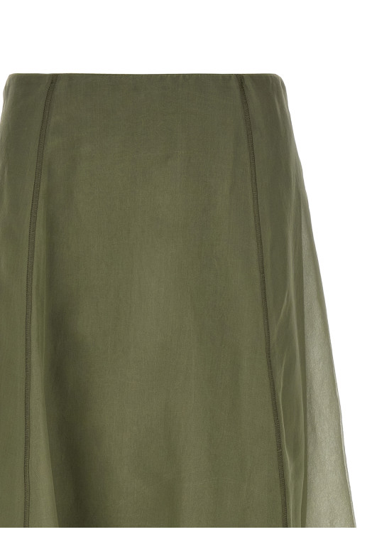 'Circle' skirt Green
