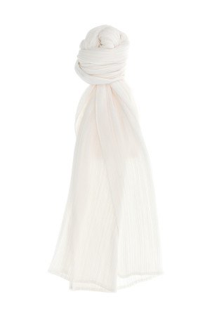 Шаль «Basic Madame-T Small» белого цвета PP66AD11101