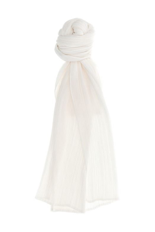Шаль «Basic Madame-T Small» белого цвета PP66AD11101