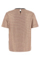 'Shiny Collar Detail' T-shirt Multicolor