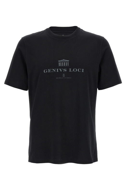 'Genius Loci' T-shirt Black