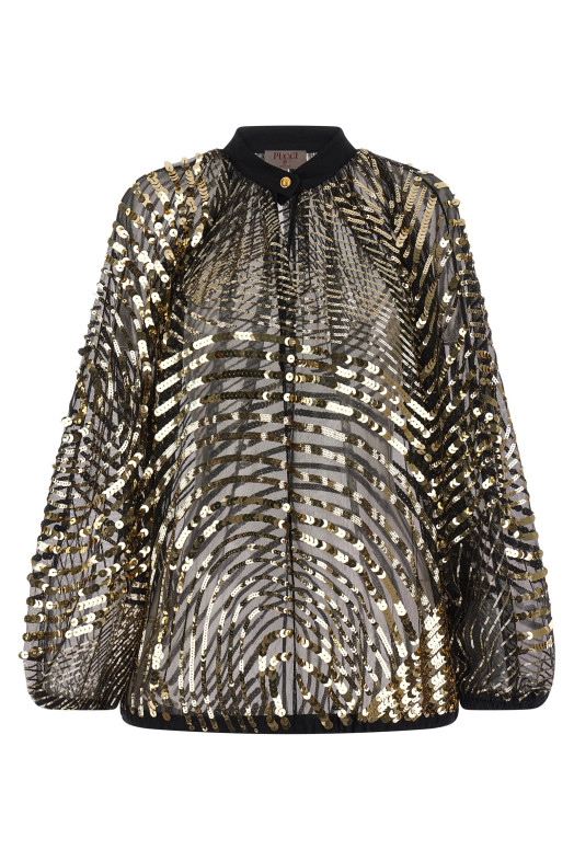 'Iride' blouse Black