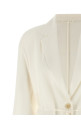 Silk blazer Beige