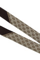 Шарф из ламе GG, коричневый GUCCI 8122503G0019865
