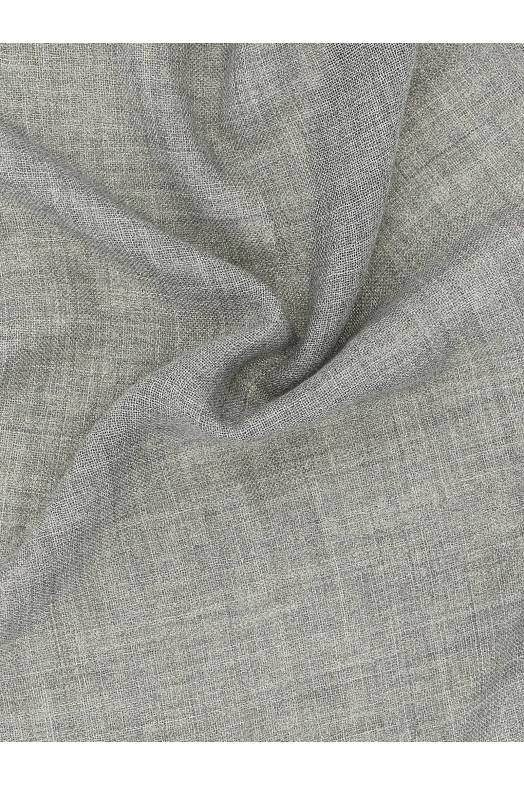 Contrast border scarf Gray