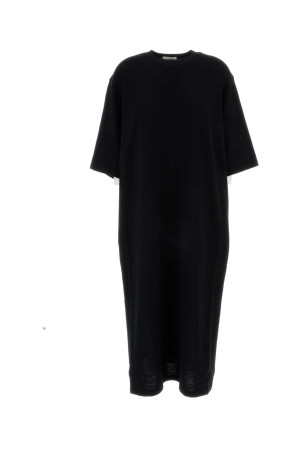 Black cotton blend Nolo dress Black THE ROW (10708Y971)