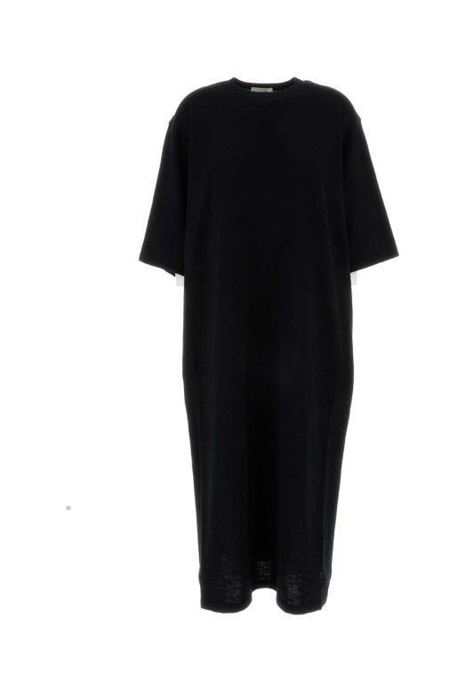 Black cotton blend Nolo dress Black THE ROW (10708Y971)