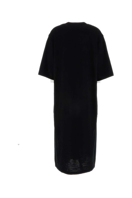 Black cotton blend Nolo dress Black THE ROW (10708Y971)