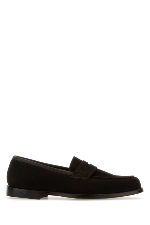 Brown suede Grantham 2 loafers CROCKETT&JONES (26225AS29L7)