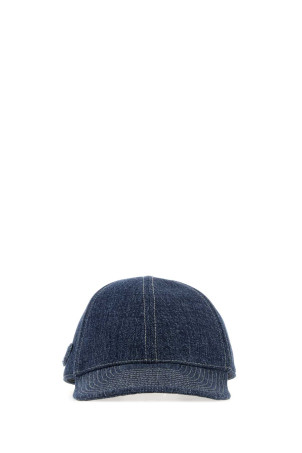 Denim baseball cap Blue PRADA (2HC5042FPY)