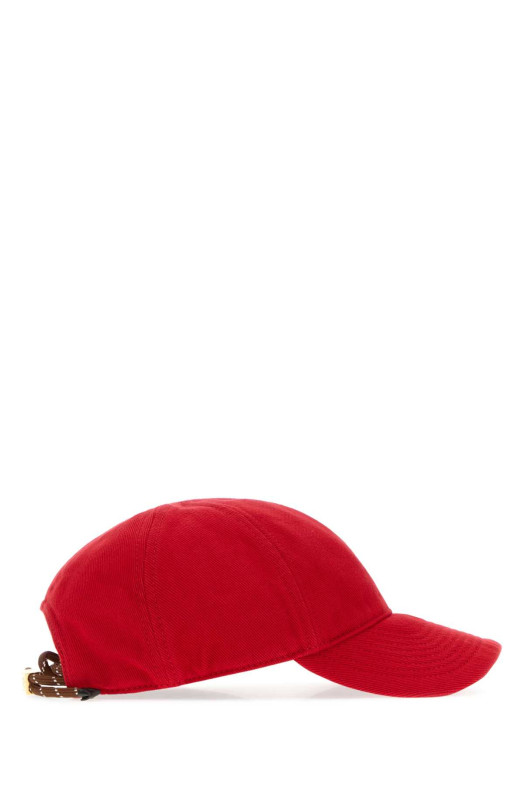 Red cotton baseball cap MIU MIU (5HC3692CR1)