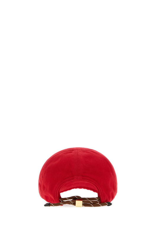 Red cotton baseball cap MIU MIU (5HC3692CR1)