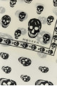 Шарф из шифона с принтом ALEXANDER MCQUEEN (8078893222Q)