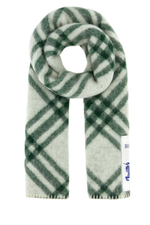 Embroidered wool scarf BURBERRY (8125832)