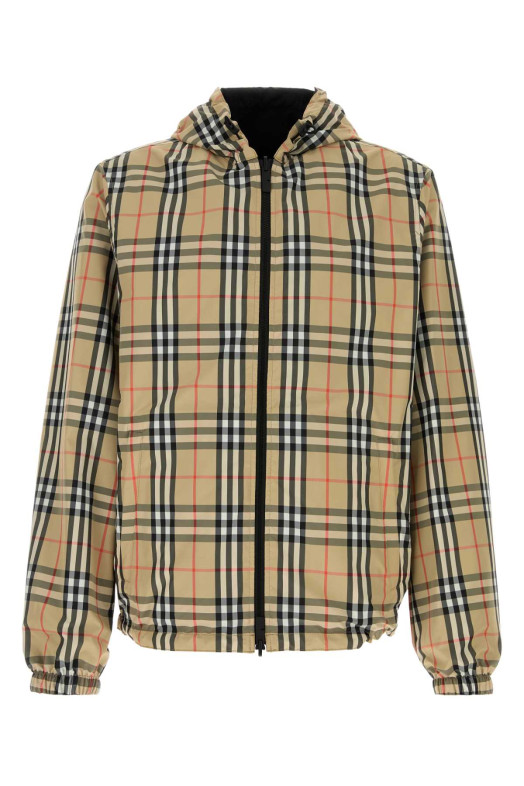 Двусторонняя куртка из полиэстера с принтом BURBERRY (8126536)
