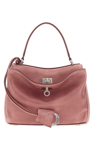 Мини-сумочка Rodeo из темно-розовой кожи BALENCIAGA (8437122ABP7)