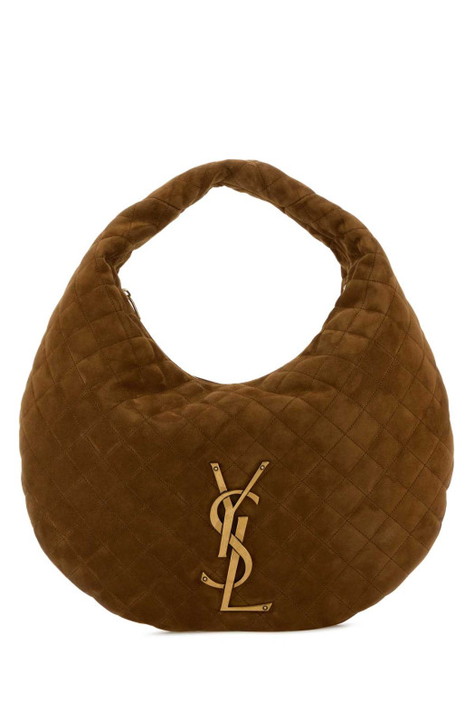Camel suede Icare shoulder bag SAINT LAURENT (858160AAF9P)