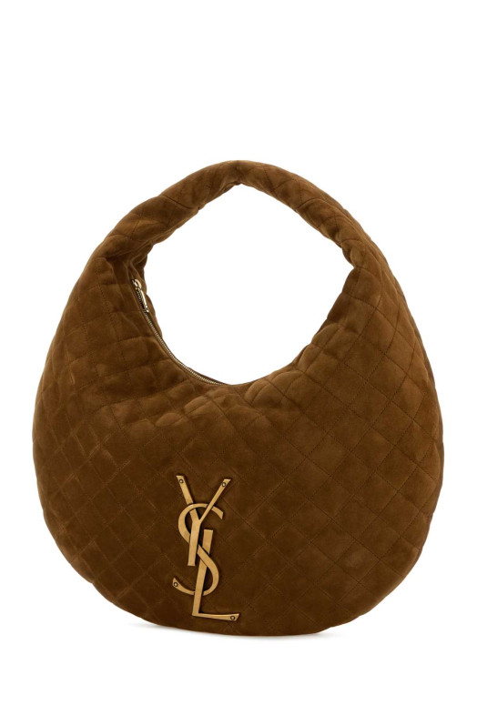 Camel suede Icare shoulder bag SAINT LAURENT (858160AAF9P)