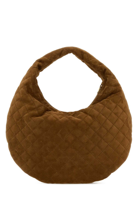 Camel suede Icare shoulder bag SAINT LAURENT (858160AAF9P)