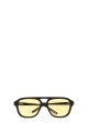 Black acetate Pilot Daily sunglasses BALENCIAGA (870674T0039)