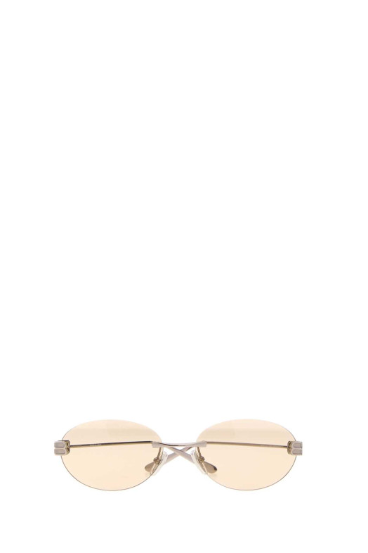 Серебристые металлические солнцезащитные очки AF Gossip от BALENCIAGA (871109T0005)