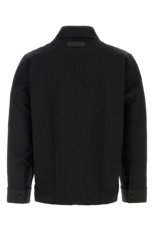Black cotton Couture Seam shirt GIVENCHY (BM61AE16TP)
