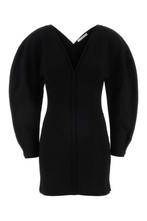 Black stretch viscose blend Cocoon mini dress GIVENCHY (BW22Y24ZUD)