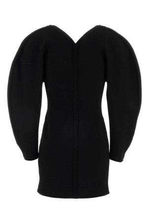 Black stretch viscose blend Cocoon mini dress GIVENCHY (BW22Y24ZUD)