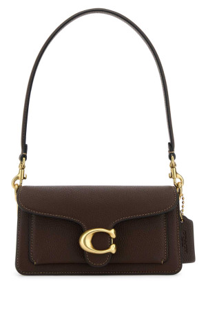 Chocolate leather Tabby 20 shoulder bag COACH NEW YORK (CY201)