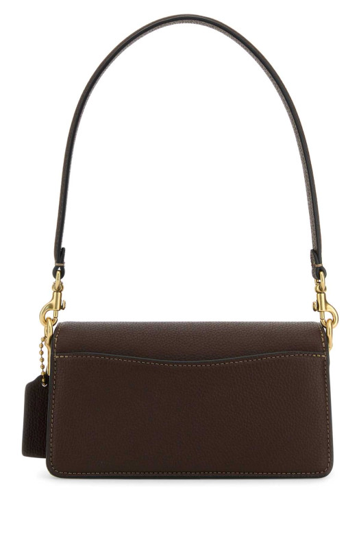 Chocolate leather Tabby 20 shoulder bag COACH NEW YORK (CY201)