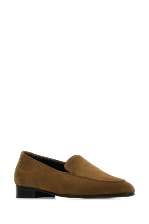 Brown suede Adam loafers THE ROW (F1801L303)