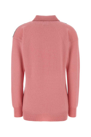 Pink wool polo shirt JW ANDERSON (KW1551YN0470)