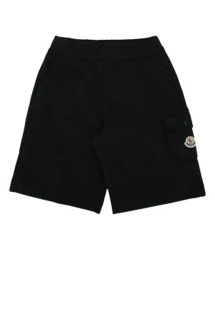 SWEAT BOTTOMS Black MONCLER JR (L19548H0000889AKM)