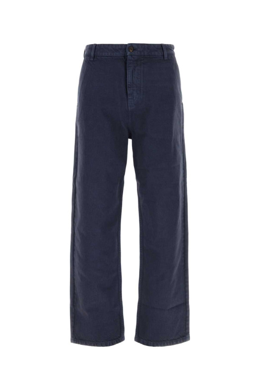 Navy blue gabardine pant MIU MIU (MP1970SOOO19JY)