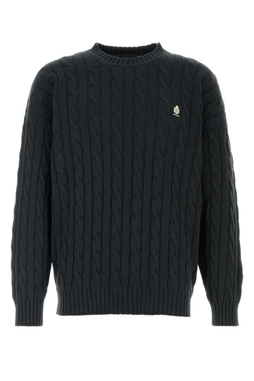 Slate cotton sweater Black PRADA (UMF304SOOO19VL)