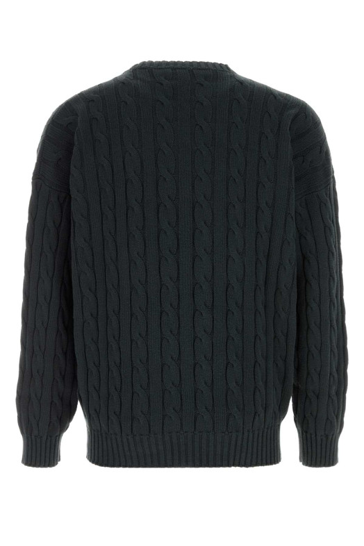Slate cotton sweater Black PRADA (UMF304SOOO19VL)