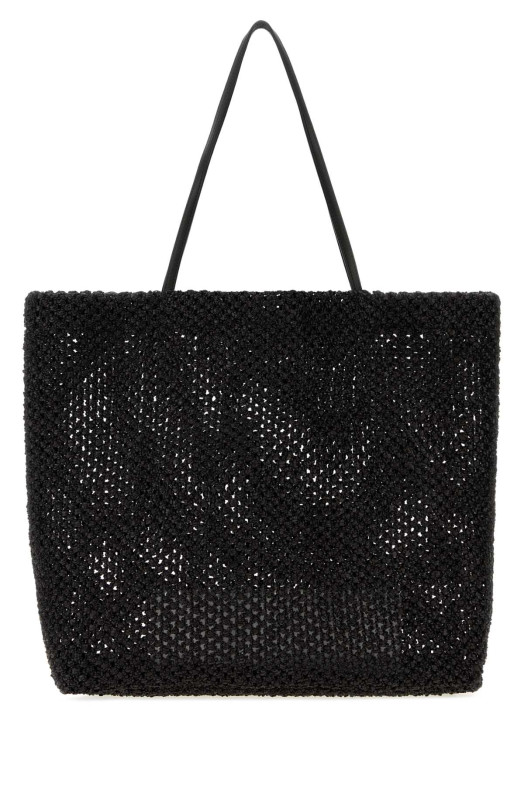 Black raffia Barn shopping bag THE ROW (W2074WL6)