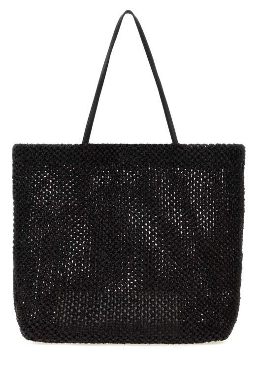 Black raffia Barn shopping bag THE ROW (W2074WL6)