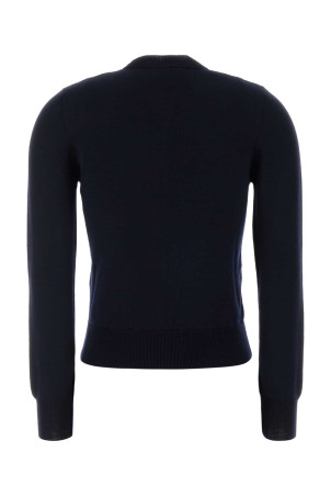 Dark blue wool blend Rosa cardigan Denim A.P.C. (WVBEPF22346)