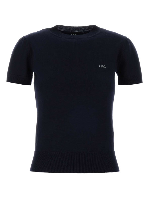 Dark blue wool blend Gia sweater Denim A.P.C. (WVBEPF23486)