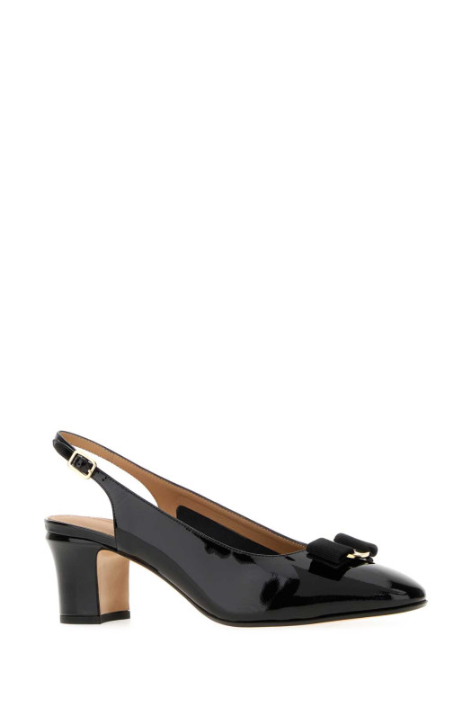 Black leather Vetty 55 pumps SALVATORE FERRAGAMO (01L130790739)