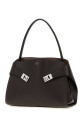 Dark brown leather medium Hug Soft shoulder bag SALVATORE FERRAGAMO (219816795204)